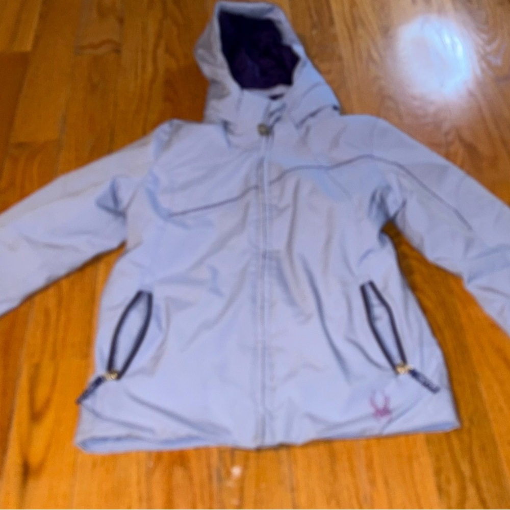 Spyder Light purple Hooded Jacket